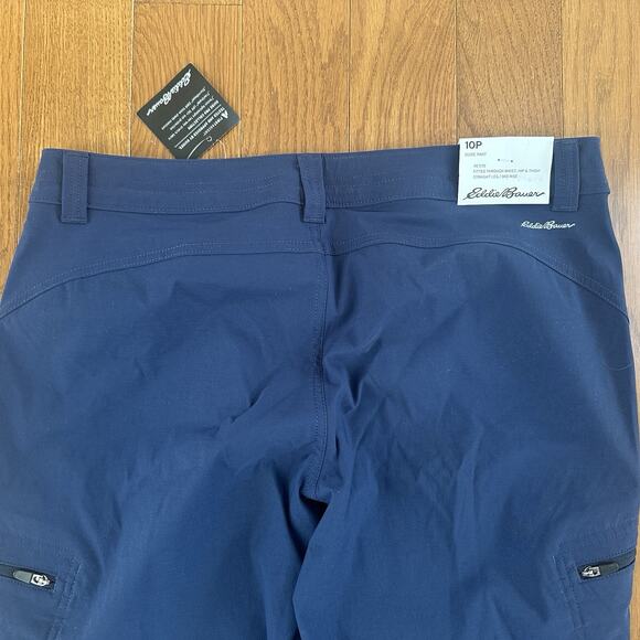 Eddie Bauer First Ascent Navy Blue Guide Pant Size Petite 10 NWT Hiking Outdoor - Picture 8 of 12